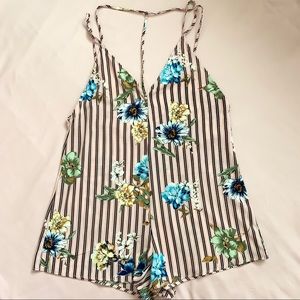 Floral romper